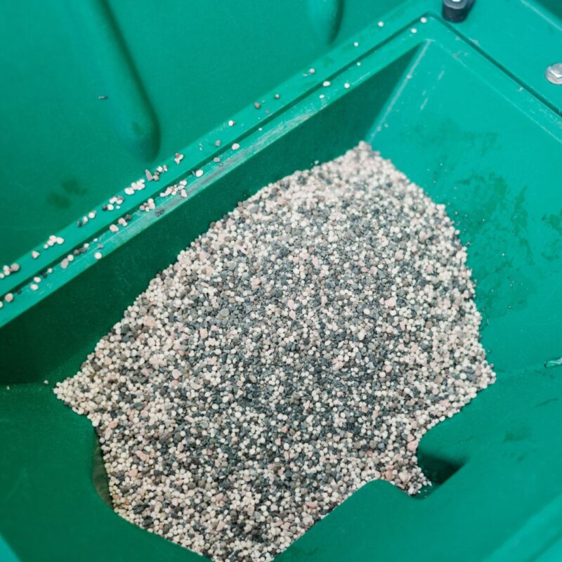 granular fertilizer rounds